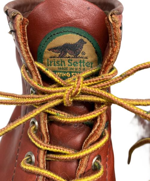 RED WING（レッドウィング）RED WING (レッドウィング) 90’Sアイリッシュセッター 半円犬タグ ブラウン サイズ:8の古着・服飾アイテム