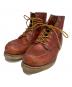 RED WING（レッドウィング）の古着「90’Sアイリッシュセッター 半円犬タグ」｜ブラウン