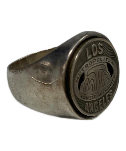 PAYBACK（ペイバック）PAYBACK (ペイバック) Los Angeles MTA Token Silver Ring シルバー サイズ:16号の古着・服飾アイテム
