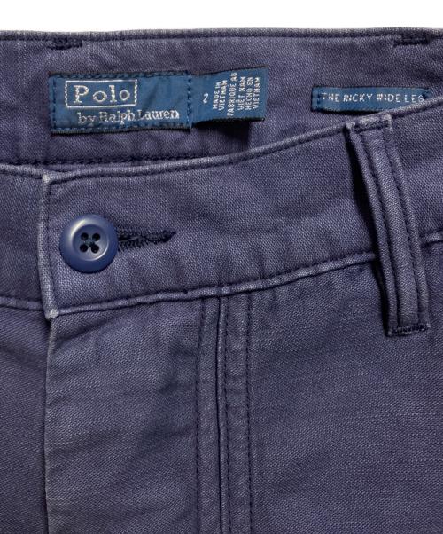 POLO RALPH LAUREN（ポロ・ラルフローレン）POLO RALPH LAUREN (ポロ・ラルフローレン) ベイカーパンツ ネイビー サイズ:Ｍ 未使用品の古着・服飾アイテム