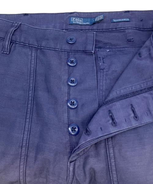 POLO RALPH LAUREN（ポロ・ラルフローレン）POLO RALPH LAUREN (ポロ・ラルフローレン) ベイカーパンツ ネイビー サイズ:Ｍ 未使用品の古着・服飾アイテム