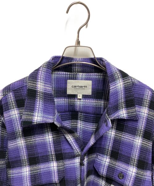CarHartt（カーハート）CarHartt (カーハート) L/S HEPNER SHIRT パープル サイズ:Ｍ 未使用品の古着・服飾アイテム