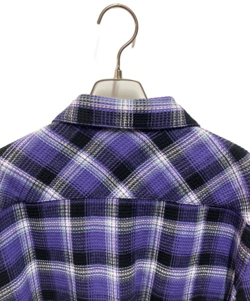 CarHartt（カーハート）CarHartt (カーハート) L/S HEPNER SHIRT パープル サイズ:Ｍ 未使用品の古着・服飾アイテム