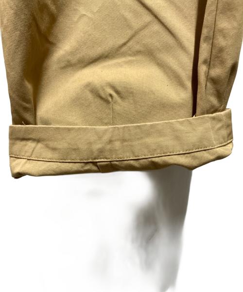 KAGURE（カグレ）KAGURE (カグレ) 25SS コットンクロップドパンツ ブラウン サイズ:Freeの古着・服飾アイテム