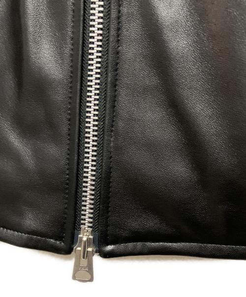 Retro Grade（レトログレード）Retro Grade (レトログレード) シープレザー シングル ライダースジャケット ブラック サイズ:Mの古着・服飾アイテム