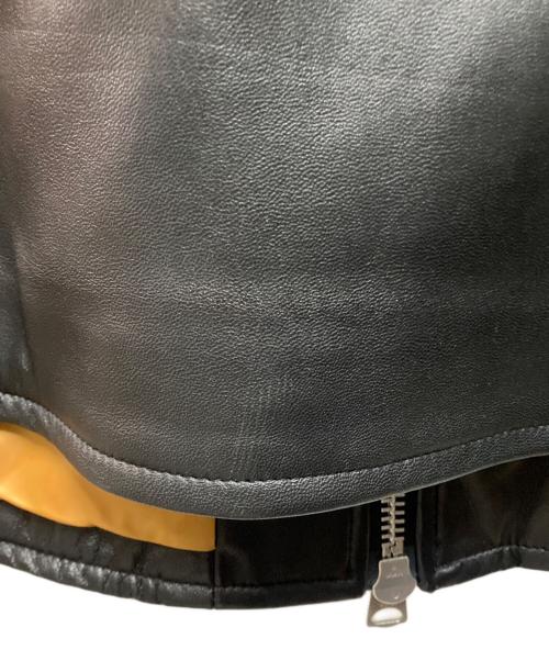 Retro Grade（レトログレード）Retro Grade (レトログレード) シープレザー シングル ライダースジャケット ブラック サイズ:Mの古着・服飾アイテム