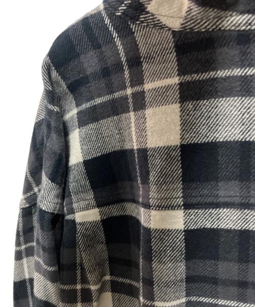 SUPREME（シュプリーム）SUPREME (シュプリーム) 26SS Hooded Flannel Shirt グレー サイズ:Lの古着・服飾アイテム