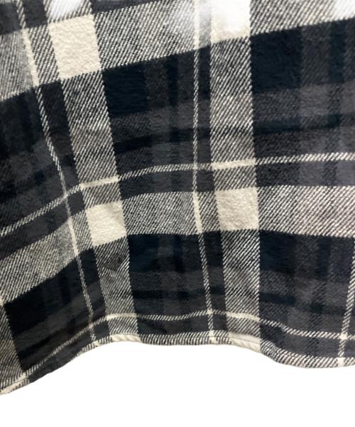 SUPREME（シュプリーム）SUPREME (シュプリーム) 26SS Hooded Flannel Shirt グレー サイズ:Lの古着・服飾アイテム