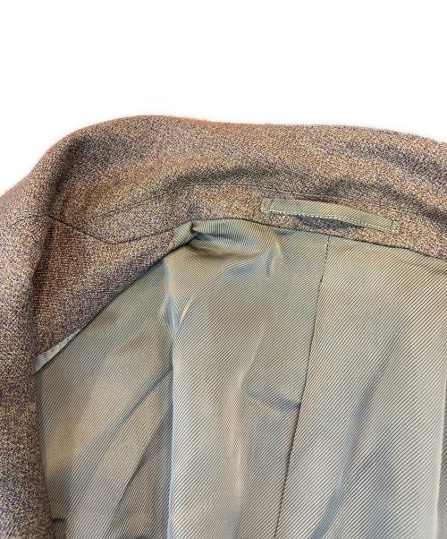 SADE（シャーデー）SADE (シャーデー) ベルテッドピークドジャケット JK09 ブラウン サイズ:2の古着・服飾アイテム