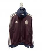 adidasアディダス）の古着「OG ベッケンバウアートラックジャケット」｜バーガンディー