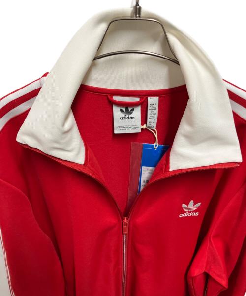 adidas（アディダス）adidas (アディダス) アディカラー クラシックス トラックトップ レッド サイズ:2XLの古着・服飾アイテム