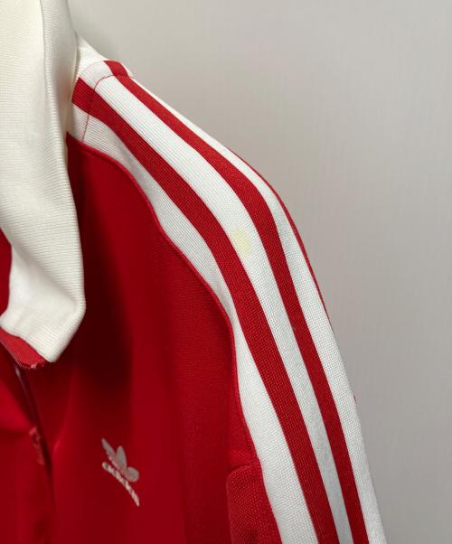 adidas（アディダス）adidas (アディダス) アディカラー クラシックス トラックトップ レッド サイズ:2XLの古着・服飾アイテム