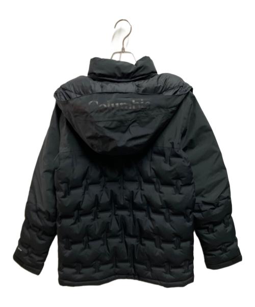 Columbia（コロンビア）Columbia (コロンビア) ワイルドカードダウンジャケット ブラック サイズ:Mの古着・服飾アイテム