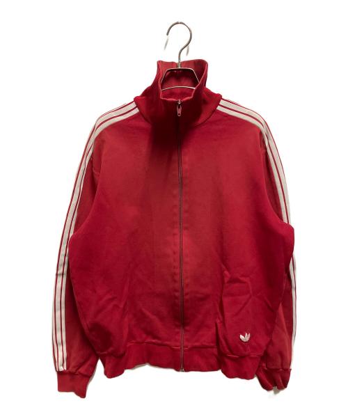 adidas（アディダス）adidas (アディダス) 70's トラックジャケット レッド サイズ:6の古着・服飾アイテム