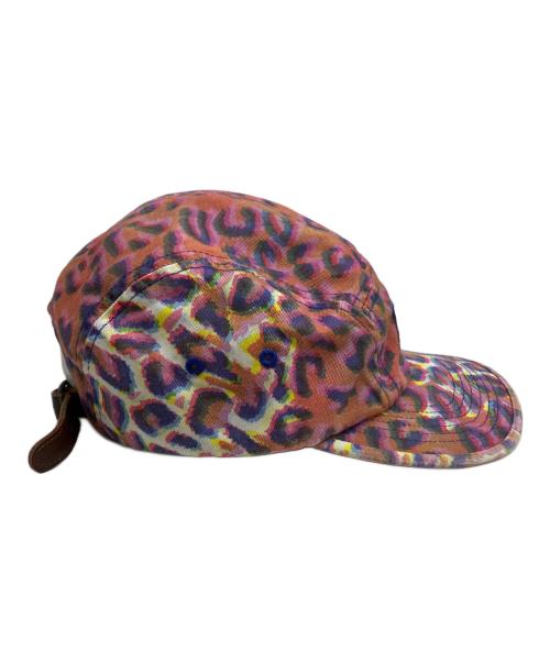 SUPREME（シュプリーム）SUPREME (シュプリーム) Washed Chino Twill Camp Cap ピンク×オレンジの古着・服飾アイテム