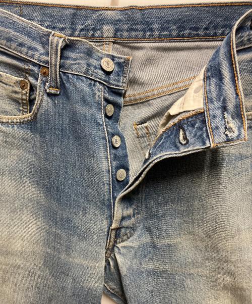 LEVI'S（リーバイス）LEVI'S (リーバイス) 66後期 デニムパンツ ボタン裏6 アカミミ ポケットチェーン インディゴ サイズ:サイズ詳細参照の古着・服飾アイテム