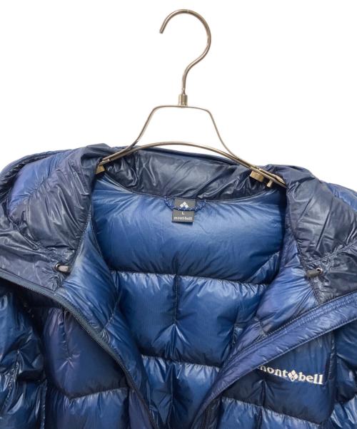 mont-bell（モンベル）mont-bell (モンベル) プラズマ1000 アルパインダウン パーカ ブルー サイズ:Lの古着・服飾アイテム