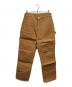 CarHartt（カーハート）の古着「FIRM DUCK DOUBLE FRONT UTILITY WORK PANT」｜ブラウン