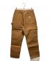 CarHartt (カーハート) FIRM DUCK DOUBLE FRONT UTILITY WORK PANT ブラウン サイズ:32：16000円