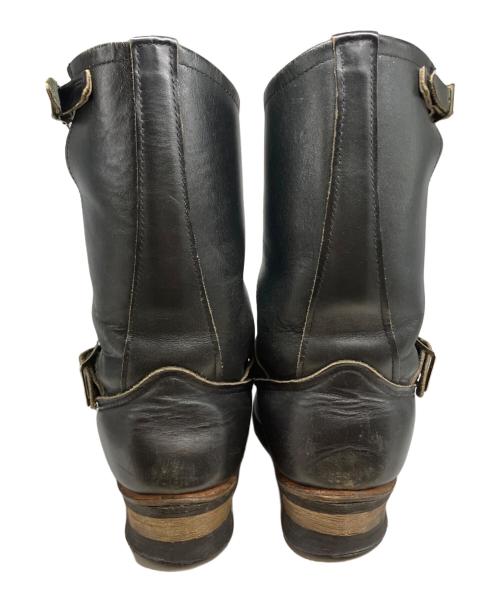 RED WING（レッドウィング）RED WING (レッドウィング) 90's エンジニアブーツ PT91 刺繍タグ ブラック サイズ:9Dの古着・服飾アイテム