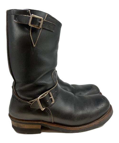 RED WING（レッドウィング）RED WING (レッドウィング) 90's エンジニアブーツ PT91 刺繍タグ ブラック サイズ:9Dの古着・服飾アイテム