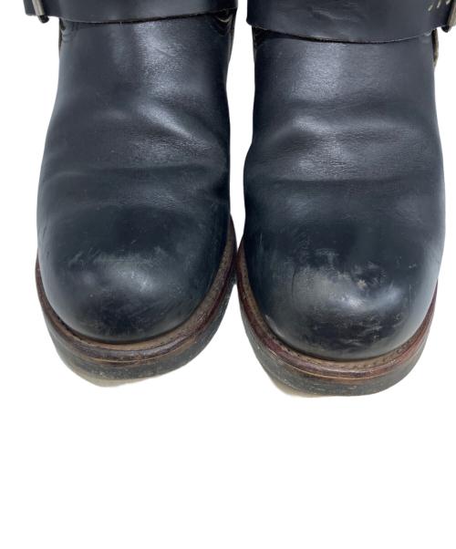 RED WING（レッドウィング）RED WING (レッドウィング) 90's エンジニアブーツ PT91 刺繍タグ ブラック サイズ:9Dの古着・服飾アイテム