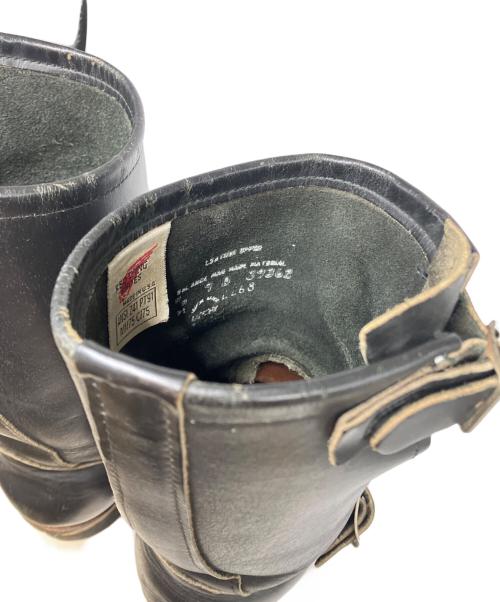 RED WING（レッドウィング）RED WING (レッドウィング) 90's エンジニアブーツ PT91 刺繍タグ ブラック サイズ:9Dの古着・服飾アイテム