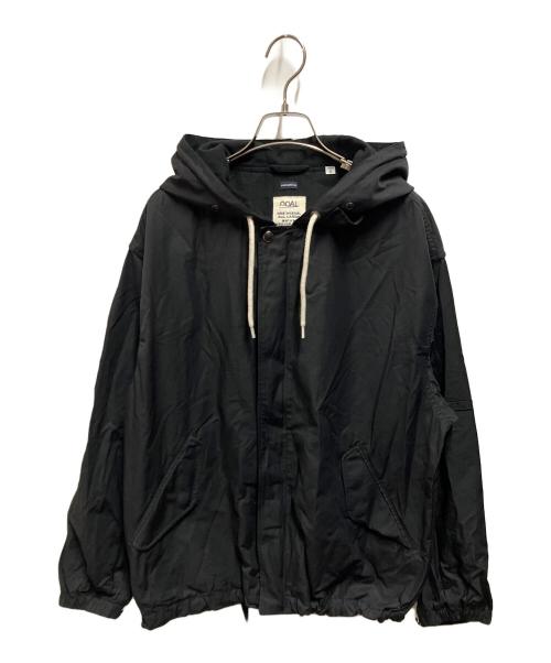 nanamica（ナナミカ）nanamica (ナナミカ) Nylon Twill Hooded Jacket ブラック サイズ:Sの古着・服飾アイテム