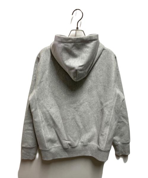 Champion REVERSE WEAVE（チャンピオン リバース ウィーブ）Champion REVERSE WEAVE (チャンピオン リバース ウィーブ) ストームシェル フルオープンスウェットパーカー グレー サイズ:Mの古着・服飾アイテム