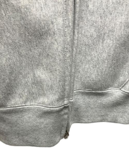 Champion REVERSE WEAVE（チャンピオン リバース ウィーブ）Champion REVERSE WEAVE (チャンピオン リバース ウィーブ) ストームシェル フルオープンスウェットパーカー グレー サイズ:Mの古着・服飾アイテム