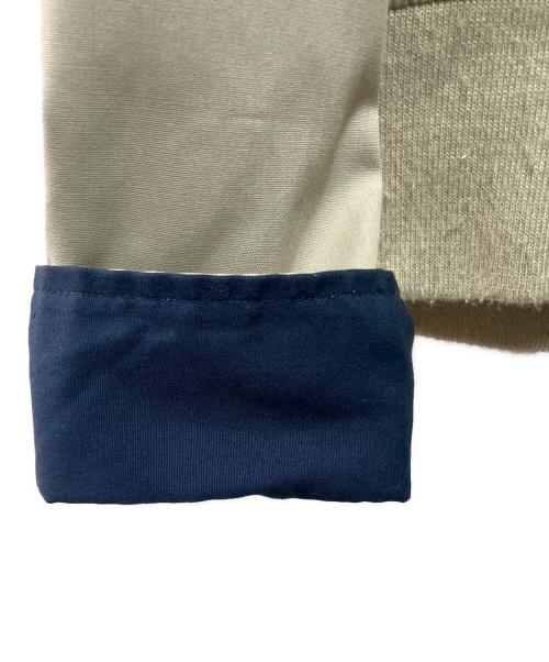 WOOLRICH WOOLEN MILLS（ウールリッチウーレンミルズ）WOOLRICH WOOLEN MILLS (ウールリッチウーレンミルズ) マウンテンパーカー ベージュ×ネイビー サイズ:Mの古着・服飾アイテム