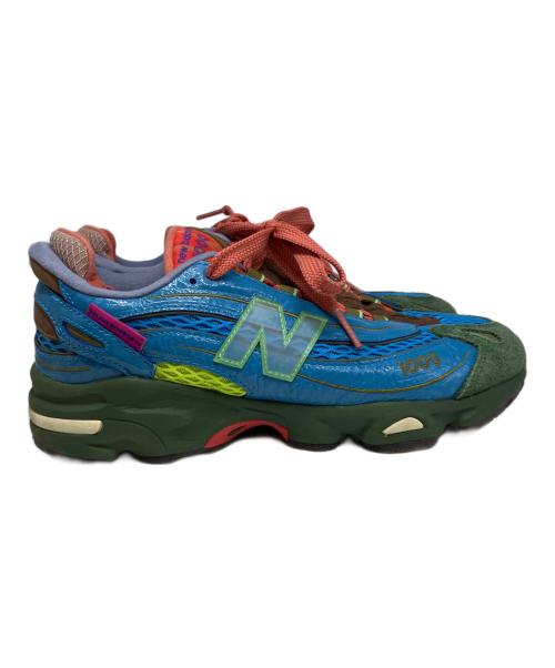 NEW BALANCE（ニューバランス）NEW BALANCE (ニューバランス) Salehe Bembury (サリーベンバリー) ローカットスニーカー ブルー×グリーン サイズ:26.5の古着・服飾アイテム