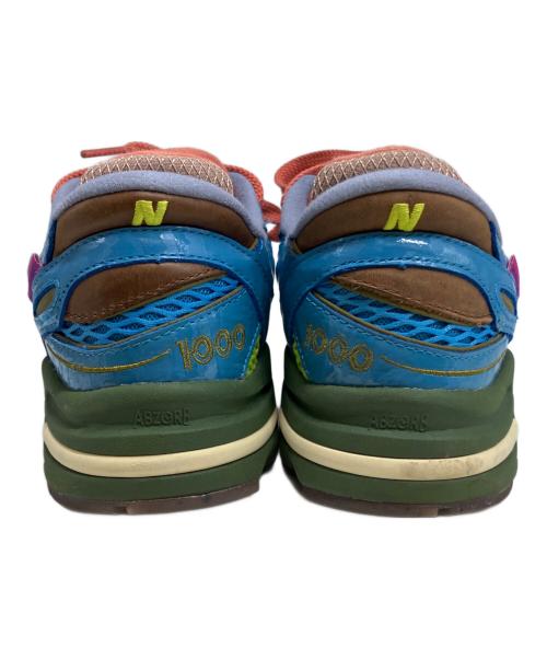 NEW BALANCE（ニューバランス）NEW BALANCE (ニューバランス) Salehe Bembury (サリーベンバリー) ローカットスニーカー ブルー×グリーン サイズ:26.5の古着・服飾アイテム