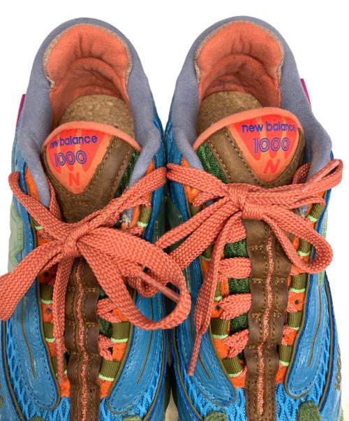 NEW BALANCE（ニューバランス）NEW BALANCE (ニューバランス) Salehe Bembury (サリーベンバリー) ローカットスニーカー ブルー×グリーン サイズ:26.5の古着・服飾アイテム