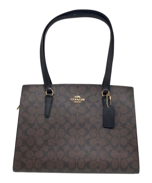 COACH（コーチ）COACH (コーチ) テイタム キャリーオール ブラウンの古着・服飾アイテム