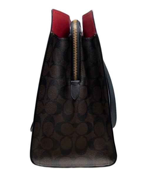 COACH（コーチ）COACH (コーチ) テイタム キャリーオール ブラウンの古着・服飾アイテム