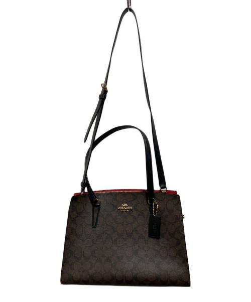 COACH（コーチ）COACH (コーチ) テイタム キャリーオール ブラウンの古着・服飾アイテム