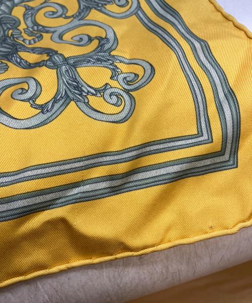 HERMES（エルメス）HERMES (エルメス) プチカレ LES TUILERIES イエローの古着・服飾アイテム