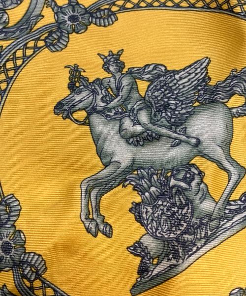 HERMES（エルメス）HERMES (エルメス) プチカレ LES TUILERIES イエローの古着・服飾アイテム