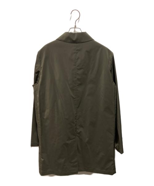 MACKINTOSH LONDON（マッキントッシュ ロンドン）MACKINTOSH LONDON (マッキントッシュ ロンドン) ダウンライナー付ステンカラーコート グリーン サイズ:40の古着・服飾アイテム