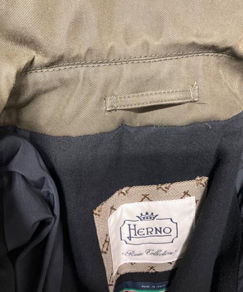 HERNO（ヘルノ）HERNO (ヘルノ) ステンカラーコート グリーン サイズ:50の古着・服飾アイテム