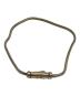 TOM WOOD (トムウッド) BOA BRACELET GOLD ゴールド：18000円