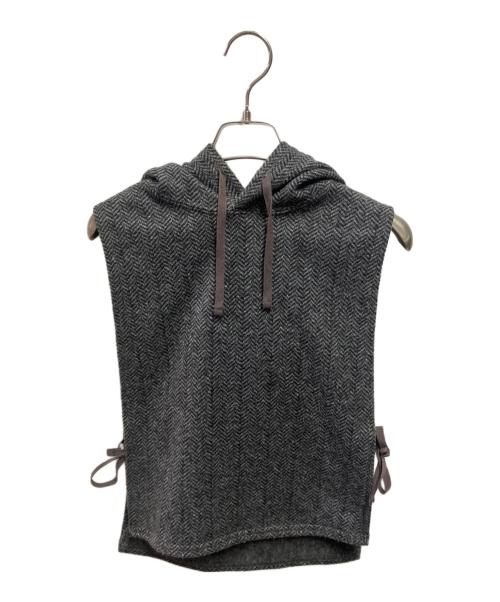 Engineered Garments（エンジニアド ガーメンツ）Engineered Garments (エンジニアド ガーメンツ) Hooded Interliner グレー サイズ:サイズ詳細参照の古着・服飾アイテム