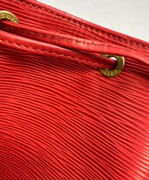 LOUIS VUITTON（ルイ ヴィトン）LOUIS VUITTON (ルイ ヴィトン) 巾着ショルダーバッグ M44007 カスティリアン・ レッド エピ ノエ カスティリアン・ レッドの古着・服飾アイテム