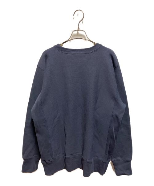 Champion REVERSE WEAVE（チャンピオン リバース ウィーブ）Champion REVERSE WEAVE (チャンピオン リバース ウィーブ) UNDERCOVER (アンダーカバー) リバースウィーブ(R) クルーネックスウェットシャツ ネイビー サイズ:Lの古着・服飾アイテム