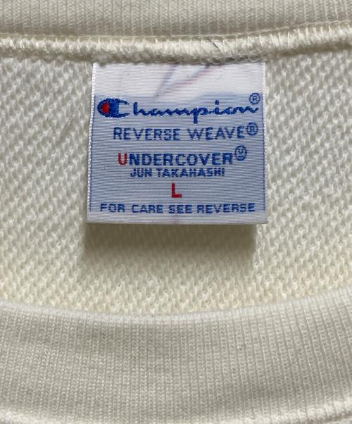 Champion（チャンピオン）Champion (チャンピオン) UNDERCOVER (アンダーカバー) スウェット ホワイト サイズ:Lの古着・服飾アイテム