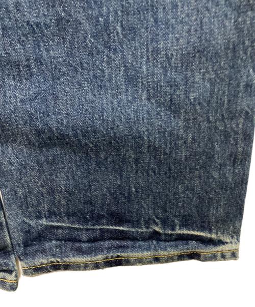 UNDERCOVER（アンダーカバー）UNDERCOVER (アンダーカバー) ビーズ刺繍 DENIM PANTS Patti Smith BUT BEAUTIFUL復刻 インディゴ サイズ:3の古着・服飾アイテム