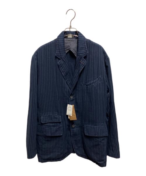 RRL（ダブルアールエル）RRL (ダブルアールエル) アンコンストラクテッドインディゴツイルスポーツコート ネイビー サイズ:XLの古着・服飾アイテム