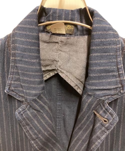 RRL（ダブルアールエル）RRL (ダブルアールエル) アンコンストラクテッドインディゴツイルスポーツコート ネイビー サイズ:XLの古着・服飾アイテム