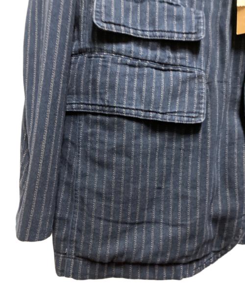 RRL（ダブルアールエル）RRL (ダブルアールエル) アンコンストラクテッドインディゴツイルスポーツコート ネイビー サイズ:XLの古着・服飾アイテム